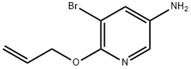3-Amino-6-(allyloxy)-5-bromopyridine