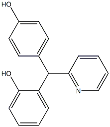 2-[(4-hydroxyphenyl)-pyridin-2-ylmethyl]phenol