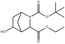 2-Azabicyclo[2.2.1]heptane-2,3-dicarboxylic acid, 5-hydroxy-, 2-(1,1-dimethylethyl) 3-ethyl ester