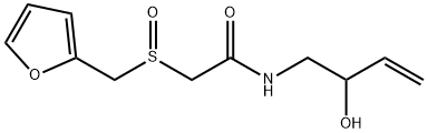 2-((Furan-2-ylmethyl)sulfinyl)-N-(2-hydroxybut-3-en-1-yl)acetamide