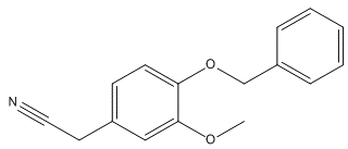 2-(3-methoxy-4-phenylmethoxyphenyl)acetonitrile