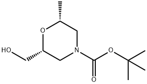 (2R,6R)-2-(羟甲基)-6-甲基吗啉-4-羧酸叔丁酯