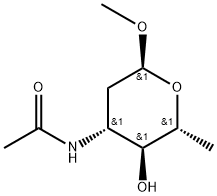 Methyl 3-(acetylamino)-2,3,6-trideoxy-α-D-arabino-hexopyranoside