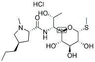 methyl 6,8-dideoxy-6-{[(4R)-1-methyl-4-propyl-L-prolyl]amino}-1-thio-L-erythro-alpha-D-galacto-octopyranoside hydrochloride