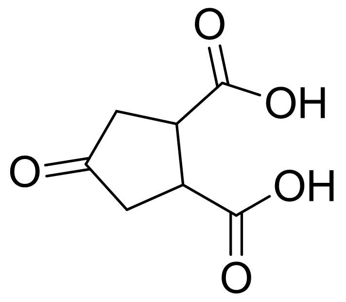 1,2-Cyclopentanedicarboxylic acid, 4-oxo-