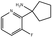 Cyclopentanamine, 1-(3-fluoro-2-pyridinyl)-