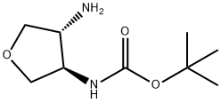 tert-butyl ((3R,4R)-4-aminotetrahydrofuran-3-yl)carbamate
