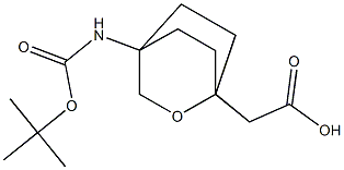 2-(4-((tert-Butoxycarbonyl)amino)-2-oxabicyclo[2.2.2]octan-1-yl)acetic acid