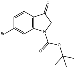 1H-Indole-1-carboxylic acid, 6-bromo-2,3-dihydro-3-oxo-, 1,1-dimethylethyl ester