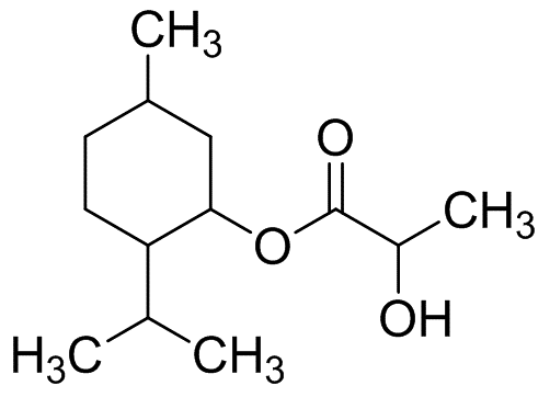 2-羟基丙酸-5-甲基-2-(1-甲基乙基)环己酯