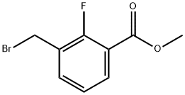 Benzoic acid, 3-(bromomethyl)-2-fluoro-, methyl ester