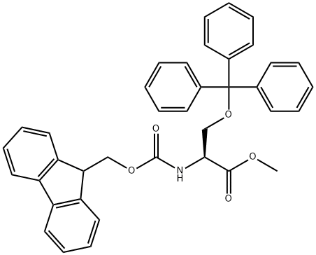 L-Serine, N-[(9H-fluoren-9-ylmethoxy)carbonyl]-O-(triphenylmethyl)-, methyl ester