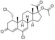 6-氯-1a-氯甲基-17-羟基孕甾-4,6-二烯-3,20-二酮醋酸酯