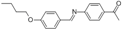 1-[4-[(4-butoxyphenyl)methylideneamino]phenyl]ethanone