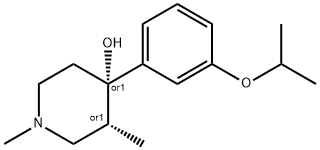 4-Piperidinol, 1,3-diMethyl-4-[3-(1-Methylethoxy)phenyl]-, (3R,4S)-rel-