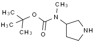 甲基(吡咯烷-3-基)氨基甲酸叔丁酯