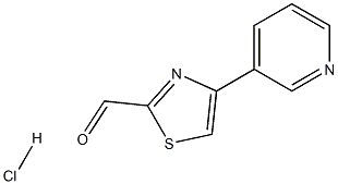 4-(pyridin-3-yl)thiazole-2-carbaldehyde hydrochloride