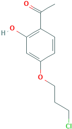 1-[4-(3-Chloropropoxy)-2-hydroxyphenyl]-1-ethanone