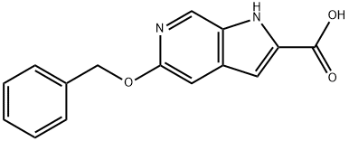 5-(benzyloxy)-1H-pyrrolo[2,3-c]pyridine-2-carboxylic acid