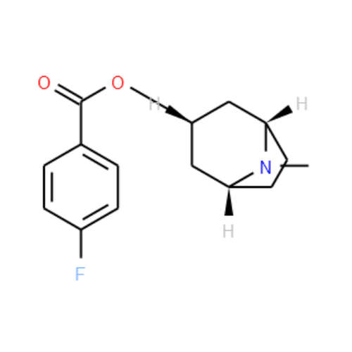 Benzoic acid,4-fluoro-, 8-methyl-8-azabicyclo[3.2.1]oct-3-yl ester, exo-