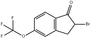 1H-Inden-1-one, 2-bromo-2,3-dihydro-5-(trifluoromethoxy)-