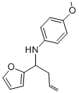 N-(1-(呋喃-2-基)丁-3-烯-1-基)-4-甲氧基苯胺