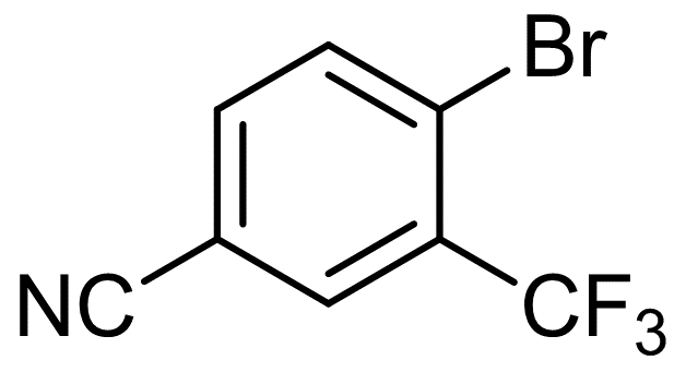 2-Bromo-5-cyanobenzotrifluoride, 4-Bromo-alpha,alpha,alpha-trifluoro-m-tolunitrile
