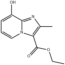8-羟基-2-甲基咪唑并[1,2-a]吡啶-3-甲酸乙酯