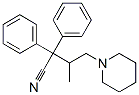 beta-methyl-alpha,alpha-diphenylpiperidine-1-butyronitrile