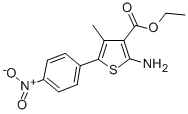 2-氨基-4-甲基-5-(4-硝基苯基)-3-噻吩羧酸乙酯