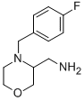 1-[4-(4-fluorobenzyl)morpholin-3-yl]methanamine