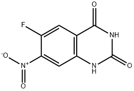 2,4(1H,3H)-Quinazolinedione, 6-fluoro-7-nitro-