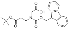 2-[9H-fluoren-9-ylmethoxycarbonyl-[3-[(2-methylpropan-2-yl)oxy]-3-oxopropyl]amino]acetic acid