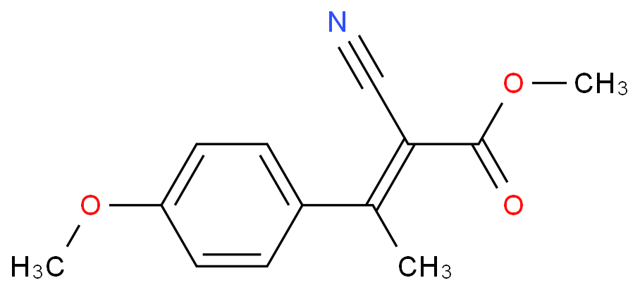 (E)-2-Cyano-3-(4-methoxy-phenyl)-but-2-enoic acid methyl ester