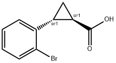 rel-(1R,2R)-2-(2-溴苯基)环丙烷-1-羧酸