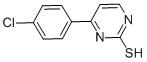 4-(4-Chlorophenyl)-2-MercaptopyriMidine4-(4-chlorophenyl)pyriMidine-2-thiol