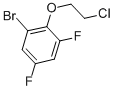 1-bromo-2-(2-chloroethoxy)-3,5-difluorobenzene
