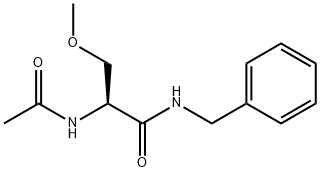 Propanamide, 2-(acetylamino)-3-methoxy-N-(phenylmethyl)-, (2S)-