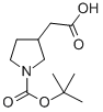 [1-(tert-butoxycarbonyl)pyrrolidin-3-yl]acetic acid
