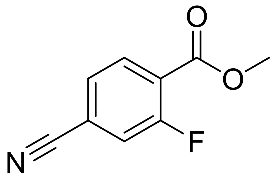4-CYANO-2-FLUOROBENZOIC ACID METHYL ESTER
