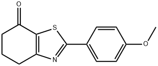 2-(4-甲氧基苯基)-4,5,6,7-四氢-1,3-苯并噻唑-7-酮