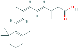 9-cis-13,14-Dihydro 13-Methylretinoic Acid (>)