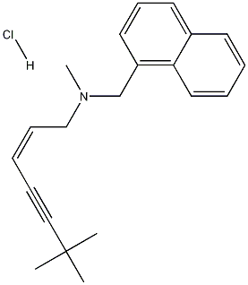 Terbinafine Related Compound B (25 mg) ((2Z)-N,6,6-Trimethyl-N-(naphthalen-1-ylmethyl)hept-2-en-4-yn-1-amine hydrochloride)