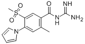 N-(二氨基亚甲基)-2-甲基-5-(甲基磺酰基)-4-(1H-吡咯-1-基)苯甲酰胺