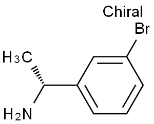 Benzenemethanamine, 3-bromo-α-methyl-, (αR)-