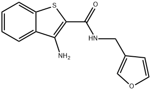 3-amino-N-[(furan-3-yl)methyl]-1-benzothiophene2-carboxamide
