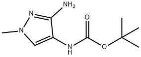 Carbamic acid, N-(3-amino-1-methyl-1H-pyrazol-4-yl)-, 1,1-dimethylethyl ester