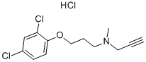 N-[3-(2,4-二氯苯氧基)丙基]-N-甲基-2-丙炔胺盐酸盐