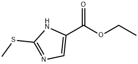 1H-Imidazole-5-carboxylic acid, 2-(methylthio)-, ethyl ester