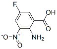 Benzoic acid, 2-amino-5-fluoro-3-nitro- (9CI)